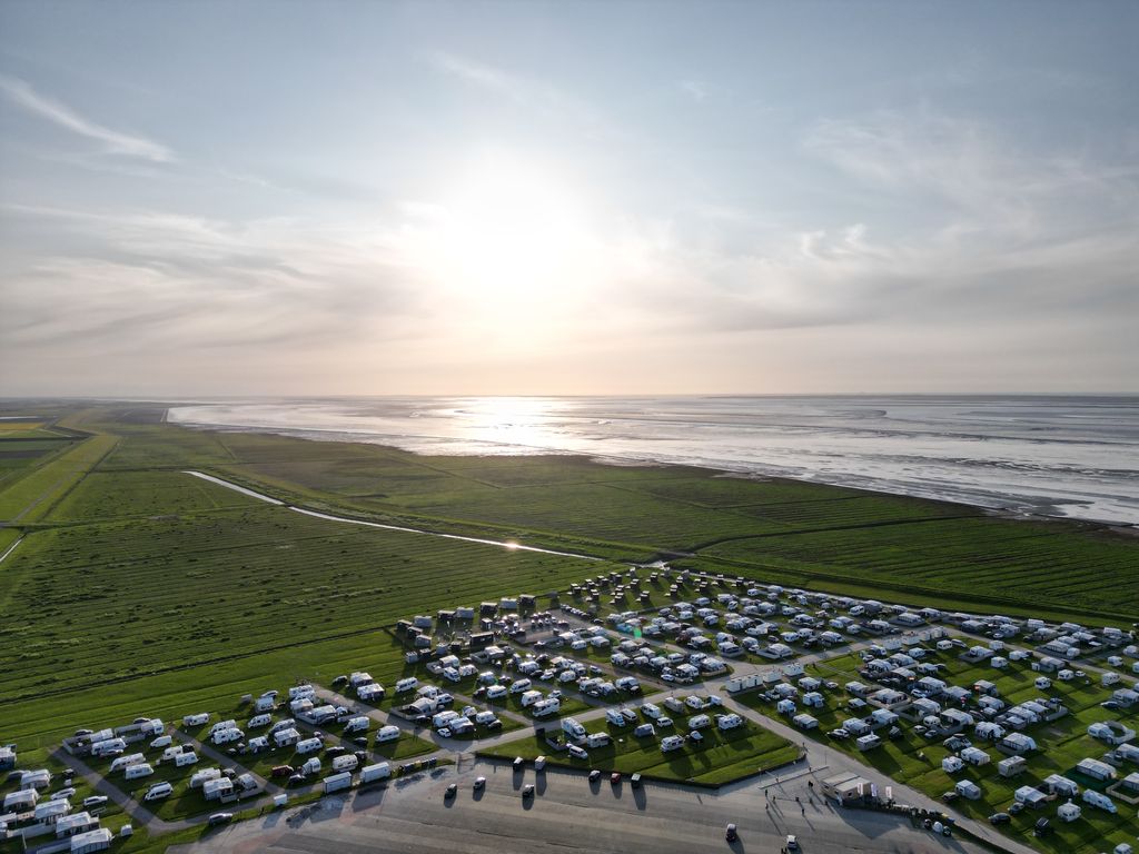 Campingplatz Harlesiel an der Nordsee